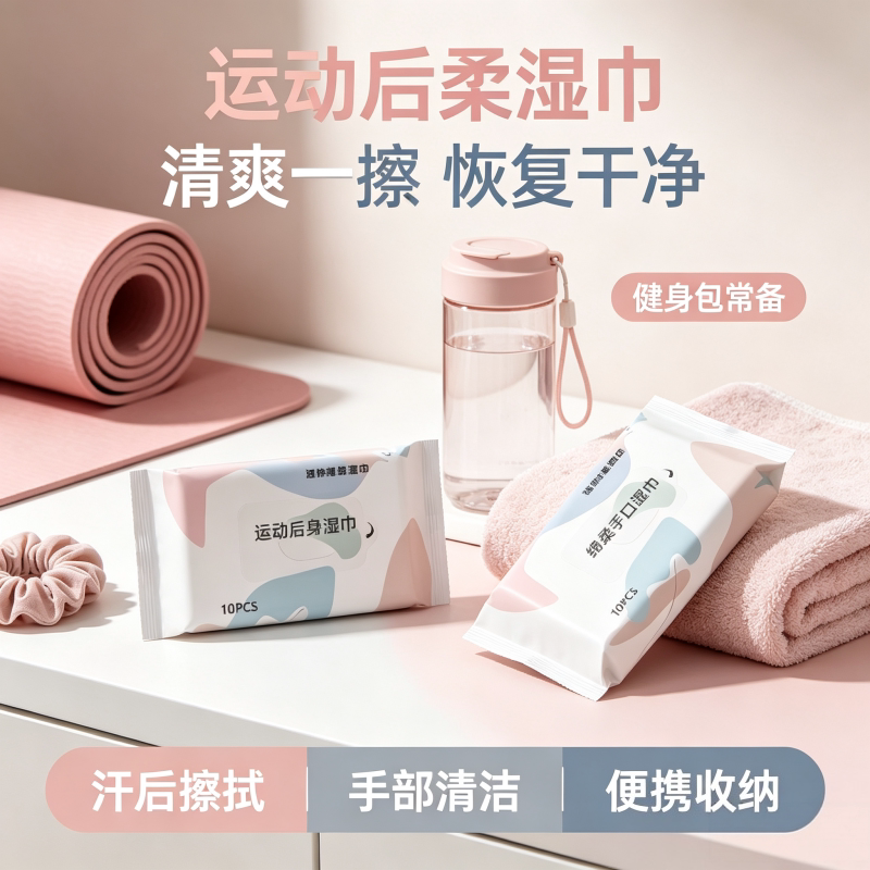 Hand and Mouth Care Wipes in Small Packs, Portable for Travel, Daily Cleaning Wipes for Wiping Your Mouth
