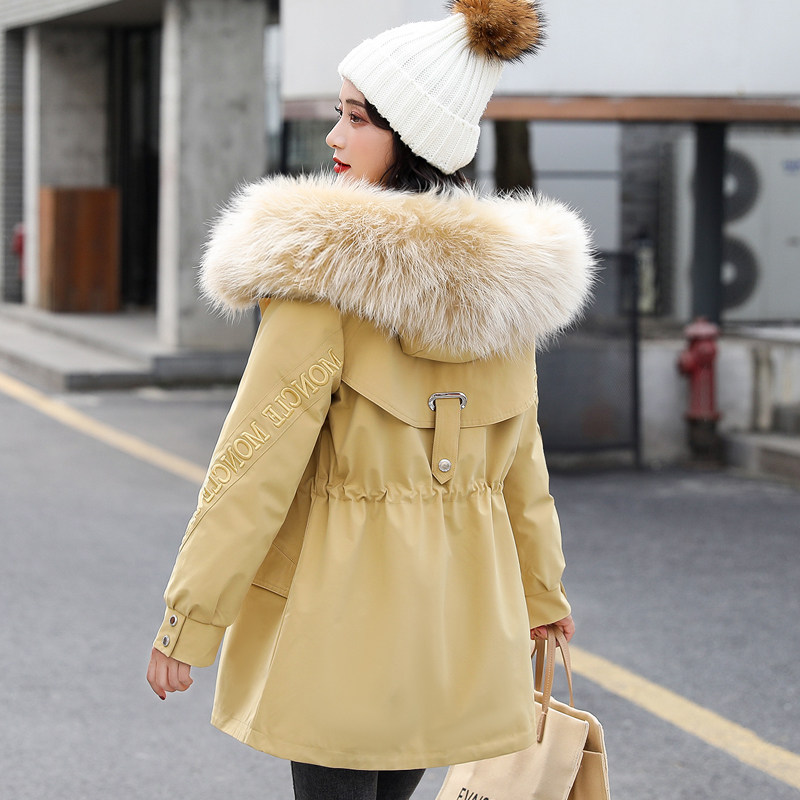 Parker clothing down cotton clothing women's winter clothing 2020 new women's quilted jacket Korean version of the cotton coat medium-long coat