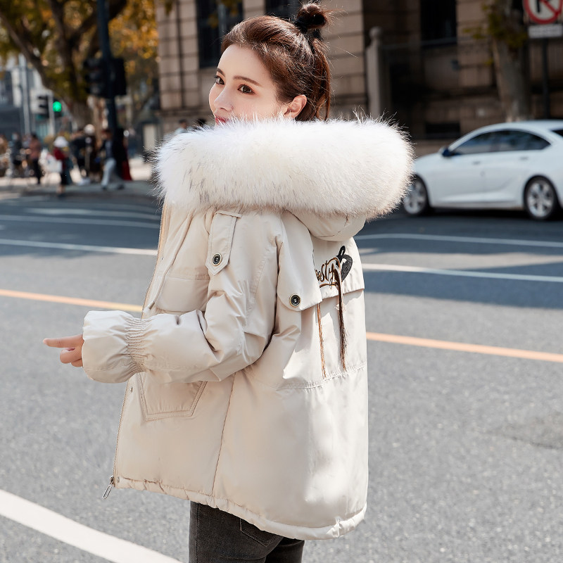 Pai overcomes down cotton-padded jacket female winter 2020 winter dress new women's short cotton-padded jacket Korean version loose cotton coat