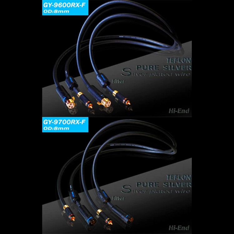 Yabao YARBO Germany Yabburg GY-9600RX-F 9700RX-F pure silver Cannon balance lotus RCA audio