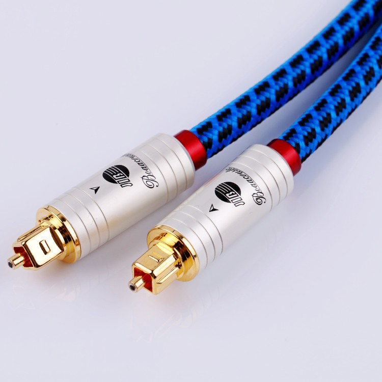 German Python JIB BB-001 Blueberry Series Fever Digital Audio Fiber Optic Wire Square Mouth Each Other's Digital Line