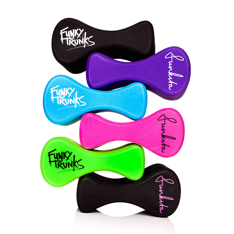 Adult free swimming training float board orthosis playing kick water clip leg board Multi-color eight 8 word board professional equipment