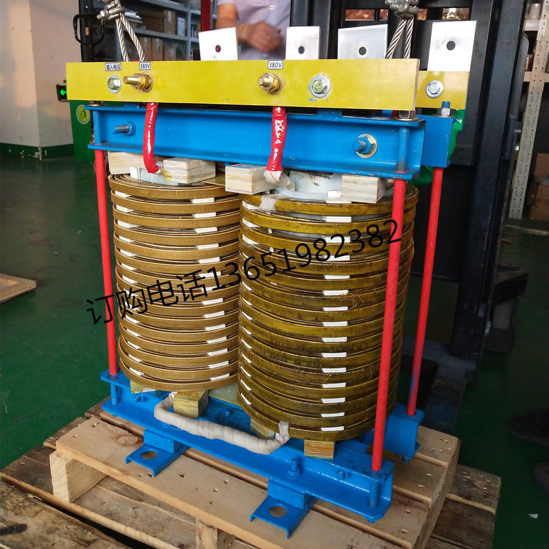 Dual system double wire bag high temperature enamelling wire 70kva90kva single-phase transformer 220V to 35V45V55V65V