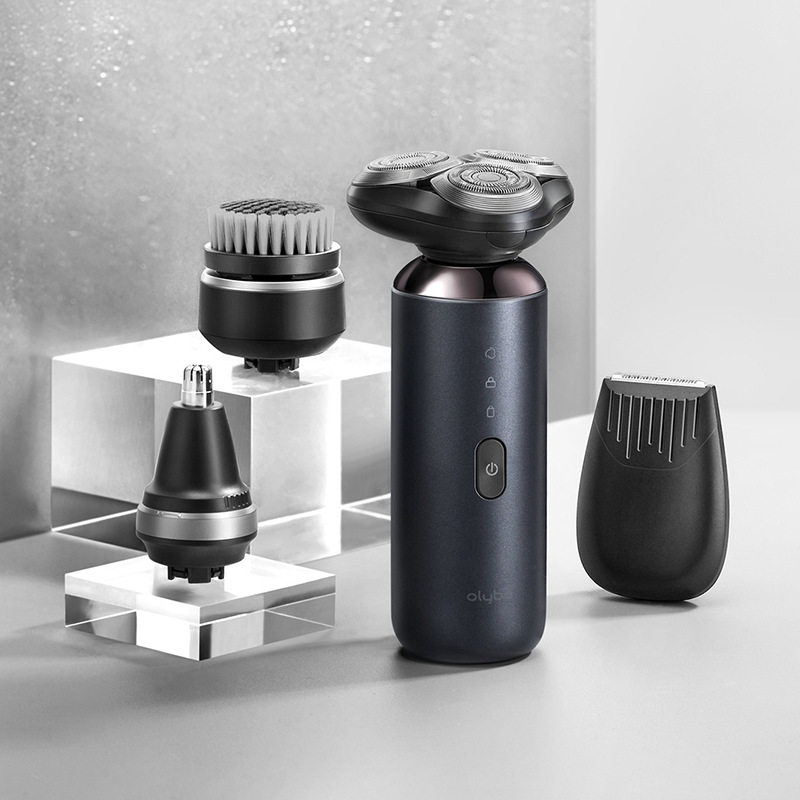 High-end electric shaver body wash sideburns nose hair multi-functional grooming set for boyfriend portable gift