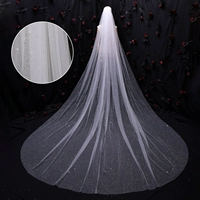 Белый блестящий однослойный слой из бисера ручной работы