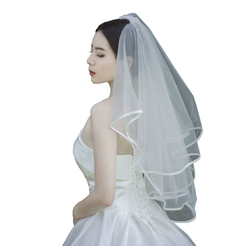 Чжан Синью, та же самая главная свадебная марля, новый атласный хлеб, двухслойный слой на двойной слой свадебной свадебной свадебной свадебной.