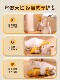 Kitten Toys Do Not Contain Catnip, a Special Self-Entertainment Tool for Relieving Boredom, Teeth Grinding, and Bite-Resistant Yellow Fish-Shaped Cat Toys for Nursing Cats to Chew and Play with