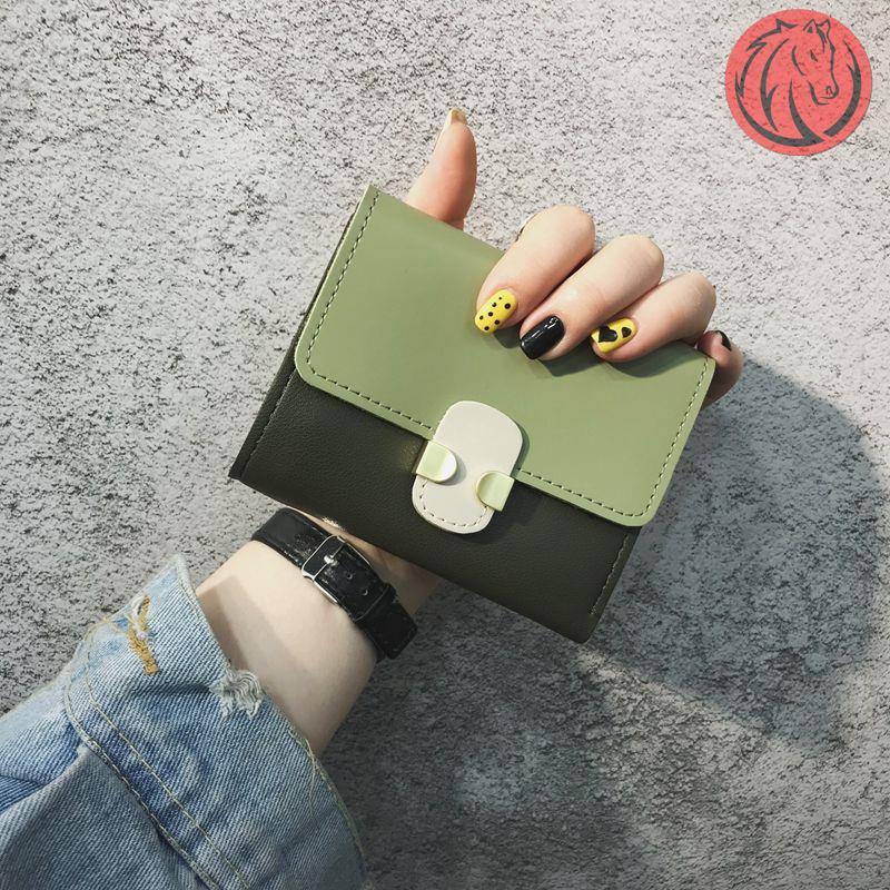 Wallet Brief Lady Refined Upscale 2021 New Card Bag Integrated Bag Female Niche Design Advanced Minimalist Short