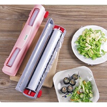 Kitchen artifact cling film cutter household storage box magnetic refrigerator oil tin paper New Product