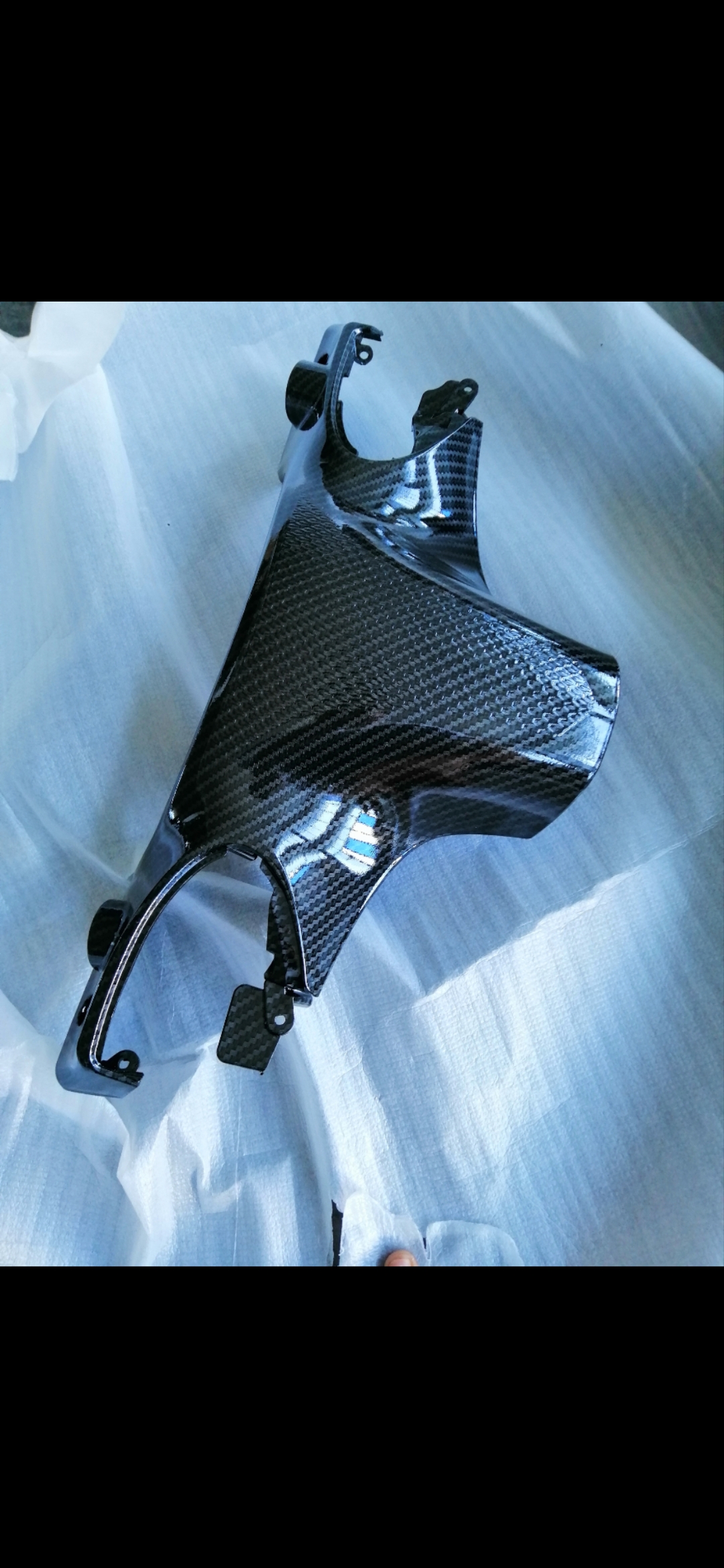 Lin Hai Polar Light Flying Eagle Surge Fighting Trigeneration Locomotive Meter Shell Front Slab Rear Shelf Inner Slab Carbon Fiber Veins