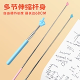 Выдвижная палочка для учителей в классе, палочка для пальцев, учебные пособия, дубинка, обучающая палочка для чтения, указывающая палку, обучающая палочка для учеников