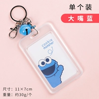 Большой рот синий