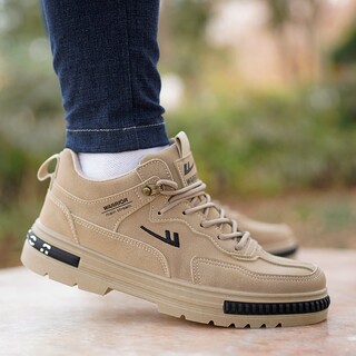 Pull back men's shoes 2025 new winter leather waterproof sports shoes non-slip soft bottom labor protection shoes men's versatile casual shoes