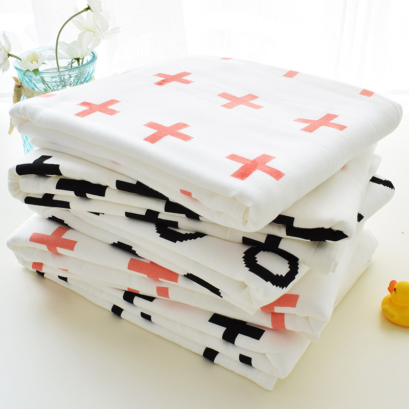 Pure cotton gauze bath towels baby bag wrapped in square bag with cloth newborn swaddle baby supplies absorbent cover blanket-Taobao