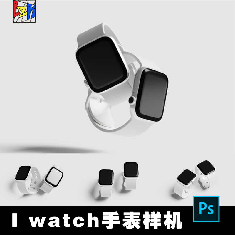 Ui Mockup Watch iWatch Smart Watch Ui Interface Ps Texture Design Display Apple Template