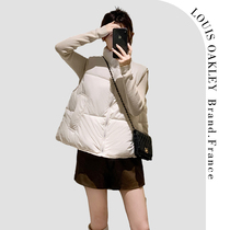 French LOUIS OAKLEY French maternity wear autumn and winter fashionable thickened simple loose warm cotton vest