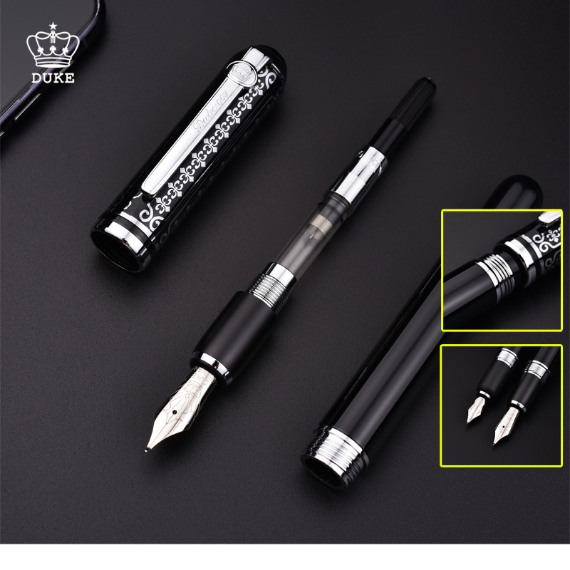 Duke of Duke Germany 669 fountain pens beauty work pen Elbow Pen Calligraphy Exercises to Lead Emmy Master's Elders Business Gift Boxes signature Signing retro upscale Father's Day
