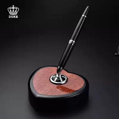 Duke Duke heart-shaped table pen jewel pen signature pen desk supplies Germany high-end gift box male lady business lettering signature