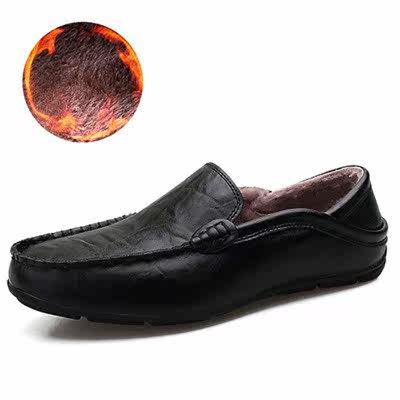 Spider King official website brand 2021 winter new men's beanie shoes breathable Korean shoes leather break