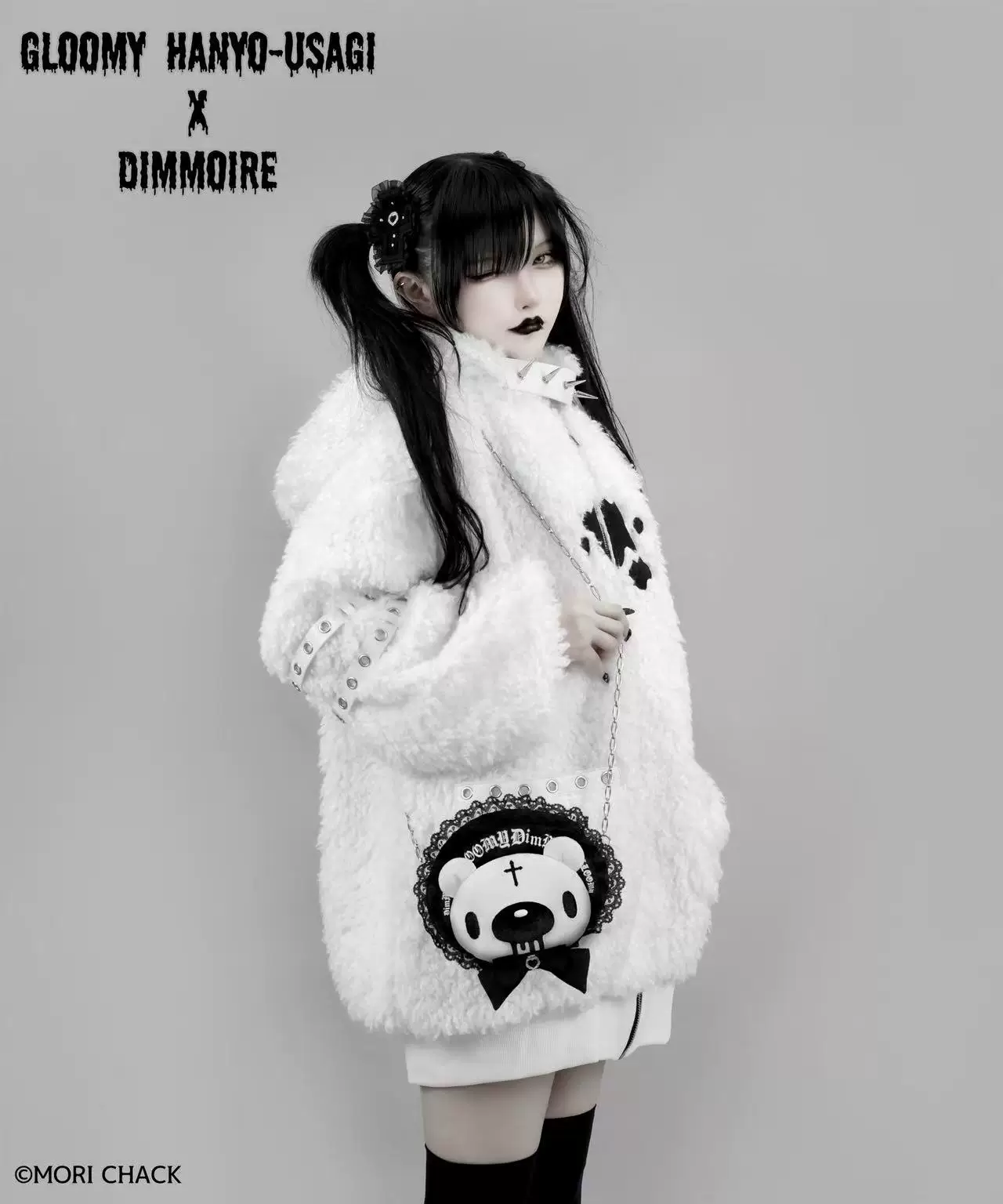 11-японская покупательская агенция бесплатная доставка и налоги Dimmoire октябрь насильственный медведь сотрудничество плюшевый жакет небольшая сумка