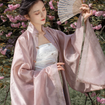 Chi Xia Chuchu: flowing wind back to the snow with Ming main waist satin jacquard 5 colors optional original improved Hanfu