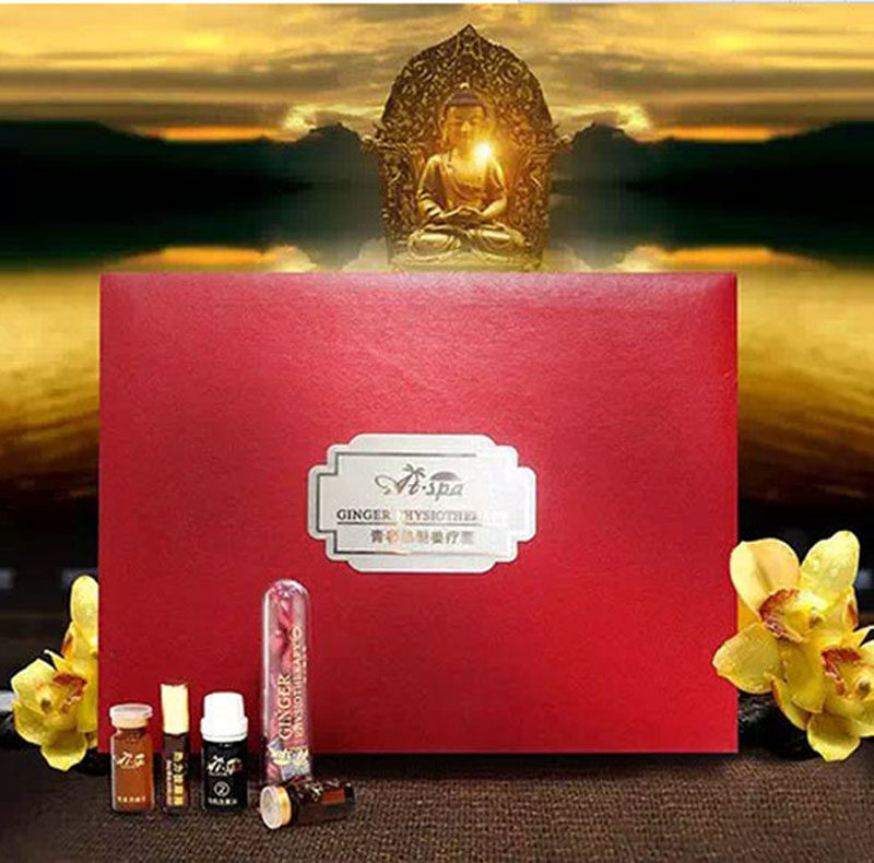 African small wild ginger oil youthful heat Phantom ginger therapy kit to dispel cold and damp palace chill