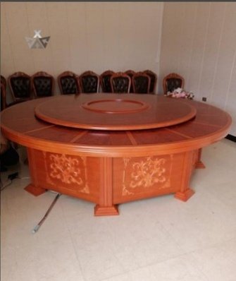 Modern Minimalist Commercial Hotpot Table Hotel Furniture Banquet Dining Table And Chairs Hotel Big Round Table Hotel Table And Chairs Combo-Taobao