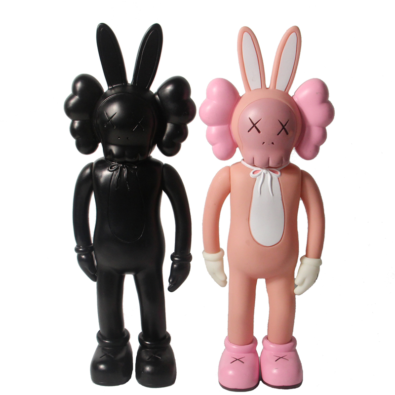 Rabbit doll tide play trend toy doll designer model model ornaments sz-sujiao-kaws spot