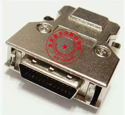 SCSI DB26 core split type male head 26 needle puncture male head 26 male head puncture type iron shell spring sheet