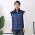 Mùa thu và mùa đông overalls nam vest bông xưởng xưởng sửa chữa máy bảo hiểm lao động chuyển phát nhanh vận chuyển vest ấm dụng cụ áo ba lổ Áo vest cotton