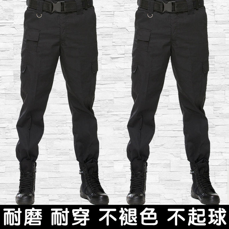 Special service security pants men's security uniform work pants summer wear-resistant multi-pocket black uniform as training uniform 511 pants