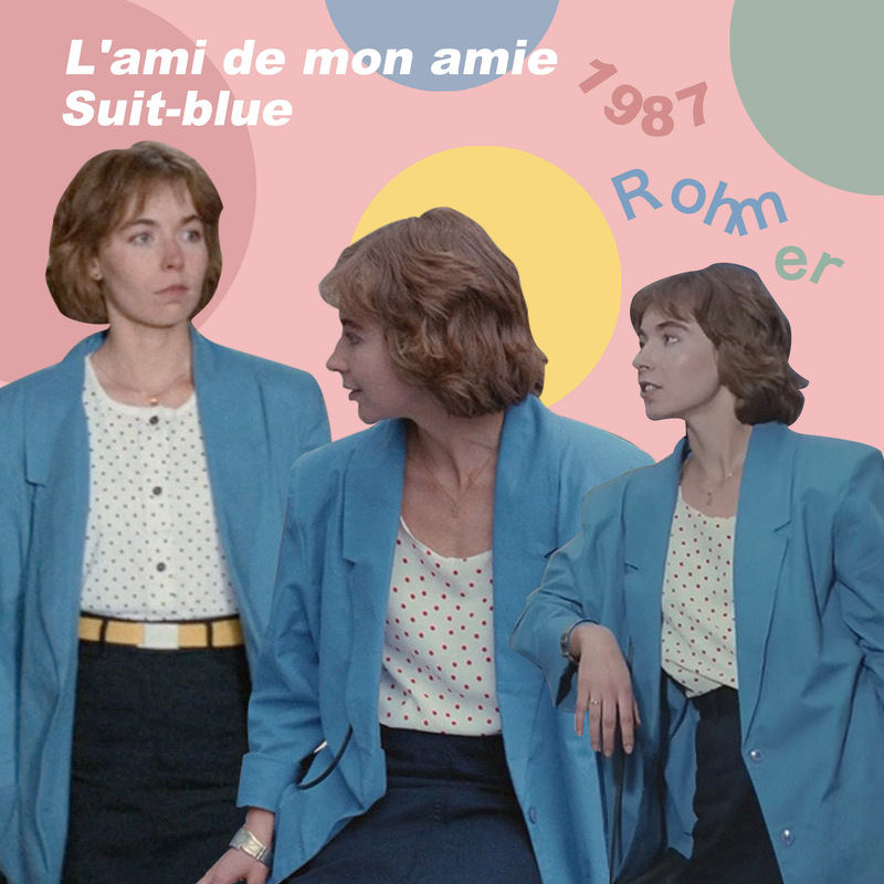 Houmay Blue Suit Returns ~ LAOSHU Movie-Inspired Blue Spring and Autumn Loose-Fitting Blazer Jacket