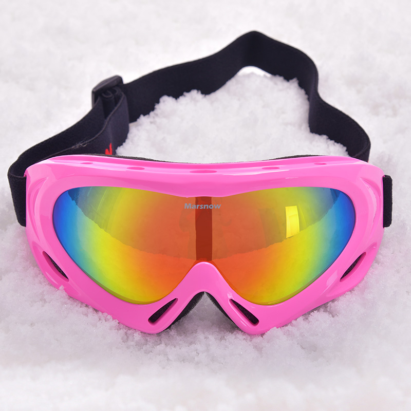 Adult Children Ski Glasses Monolayer Anti-Fog Windproof Sand Ski Mirror Men And Women Riding Snowy Goggles Sunglasses