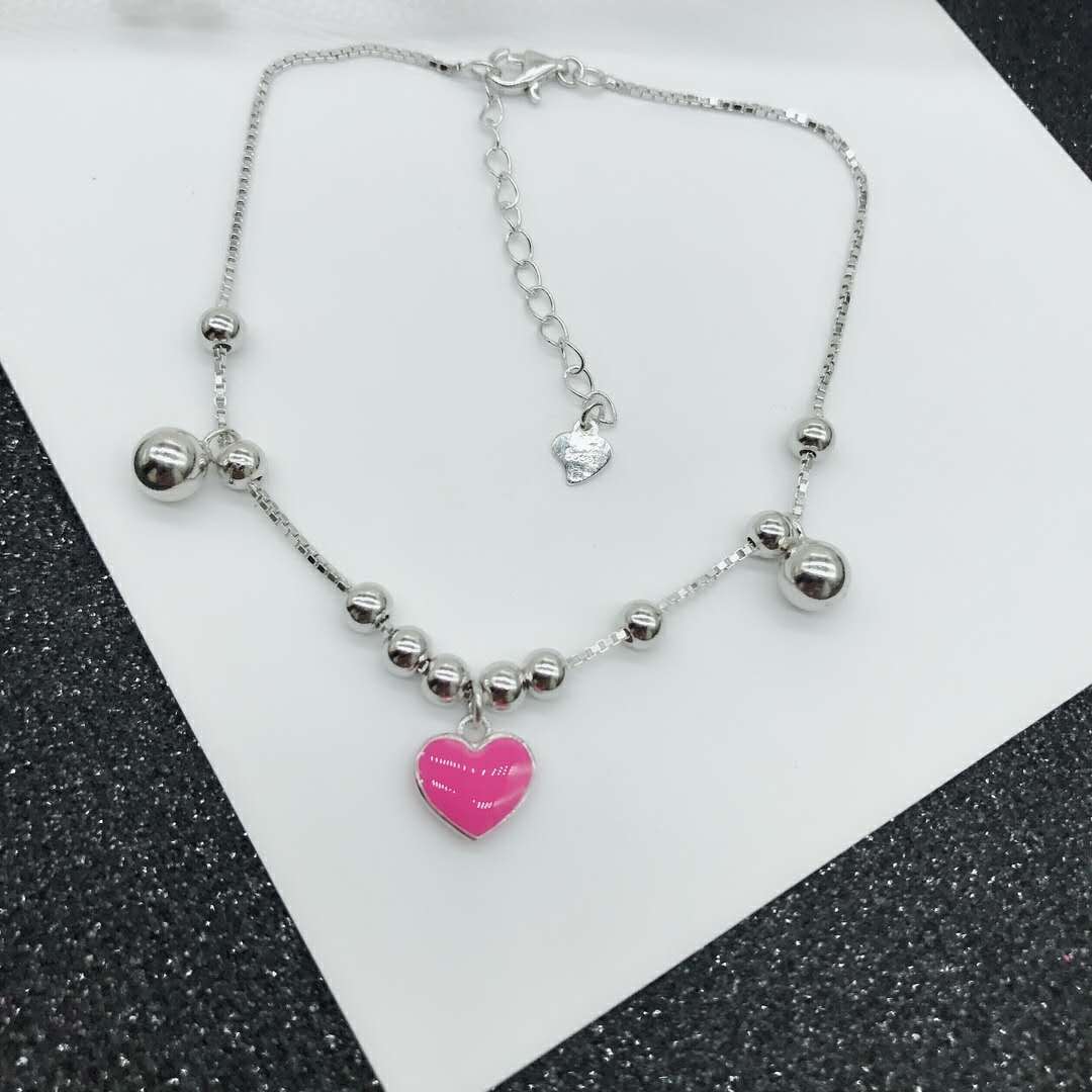 Bracelet de cheville Femme en Argenterie - Ref 3102828 Image 9