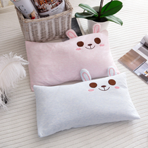 Baby pillow 1-3-6-year-old Child buckwheat pillow core suction perspiration Breathable Nursery School Elementary School Student Aid Sleep Nap Pillow