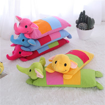 Child Cartoon Pillow male and female baby 1-6-10 years old child Kindergarten pure cotton buckwheat pillow core toy holding pillow