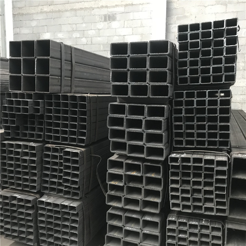 Steel square tube black square tube 60 * 80 80 * 120 40 * 40 square steel tube rectangular tube square iron square tube