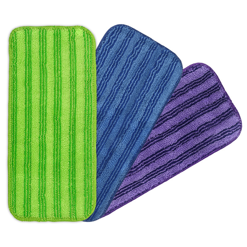 Compatible with Swiffer Wet Jet, Watermark-Free Mop Pad, Flat Absorbent Wet and Dry Dual-Use Mop Replacement Head, Thick