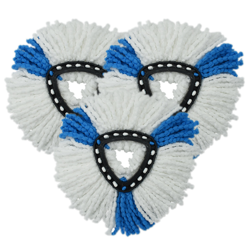 Adapt to O-Cedar EasyWring mop to replace cotton thread head absorbent micro force up to home triangle rotation
