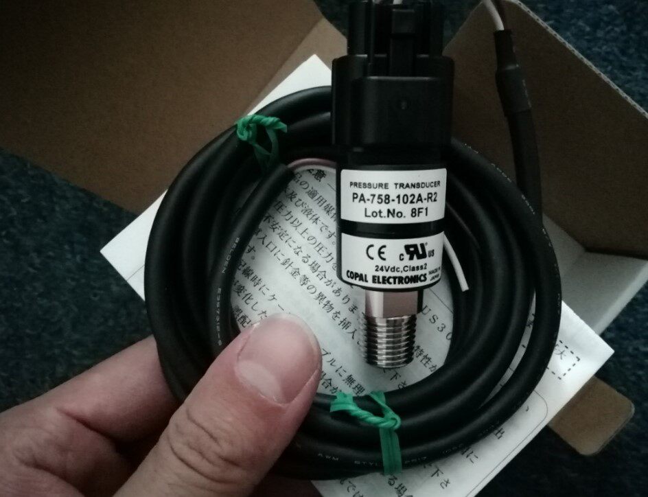Japan COPAL Coppel pressure sensor PA-758-102A-R2 pressure gauge