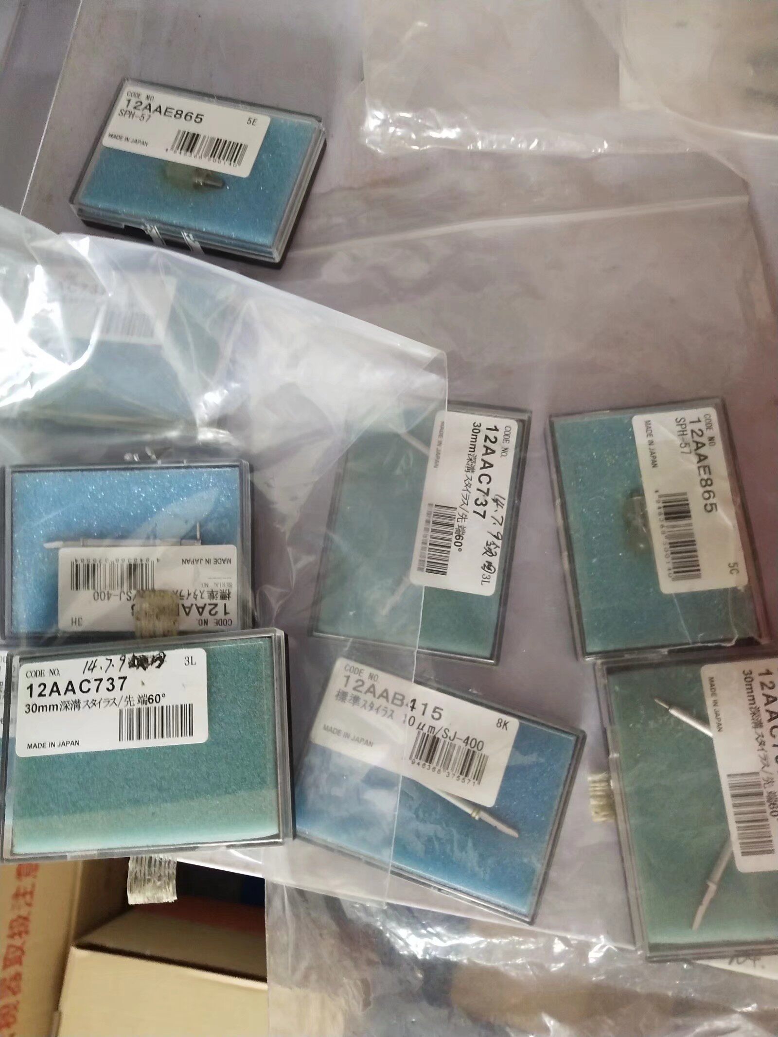 Japan Triple Fung 12AAB403 Surface Roughness Gauge Needle Roughness Standard Pin Gauge