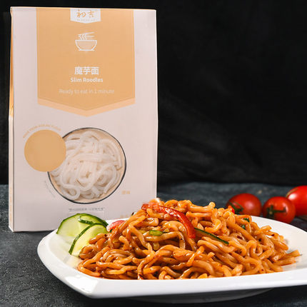 低卡魔芋面0脂肪低热量粗粮粉丝速食方便面饱