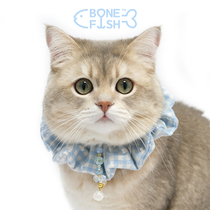 BONEFISH main dorigine pour animaux de compagnie Neck Cats Chiens bleu Gine Beads Scarf gros intestin Cercle Hair Blush