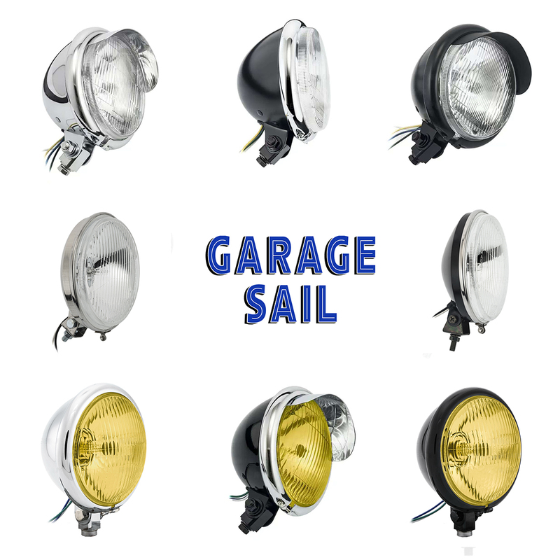 Retro Motorcycle Modified Headlight Assembly 5.75inch Lower Lock Simple Universal Chopper Motorcycle Bobber Thin Type Retro Motorcycle Modified Headlight Assembly 5.75inch Lower Lock Simple Universal Chopper Motorcycle Bobber Thin Type
