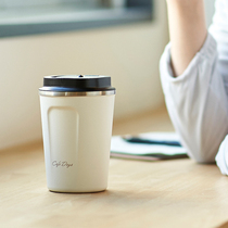 Japan Alice coffee thermos cup men and women portable with Cup office stainless steel cold water Cup