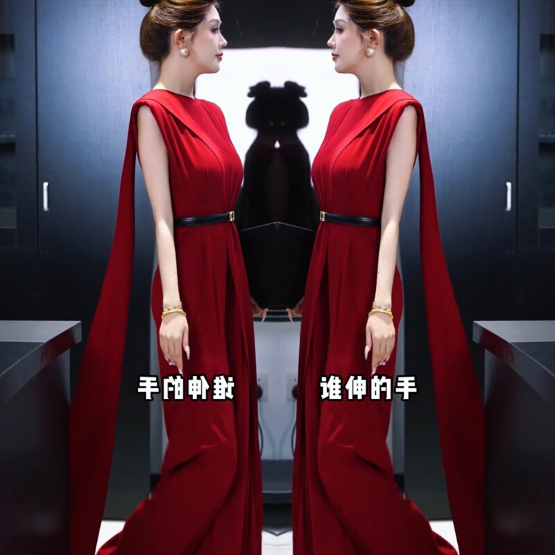 2025 Summer New Niche Trendy Design Jumpsuit, Fashionable and Elegant, Slimming, Mature Style, Sleeveless Jumpsuit