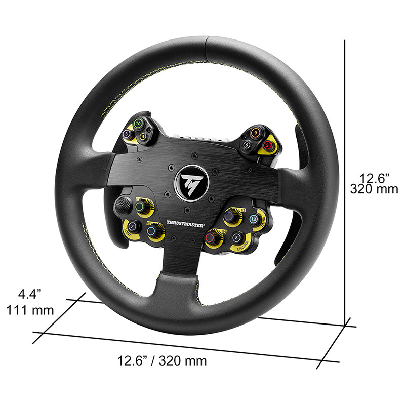 Thrustmaster's New Evo Racing 32R Quick-Release Faceplate Is Compatible with All Thrustmaster Interchangeable Faceplate Bases, Helping to Unleash Rally Racing Passion