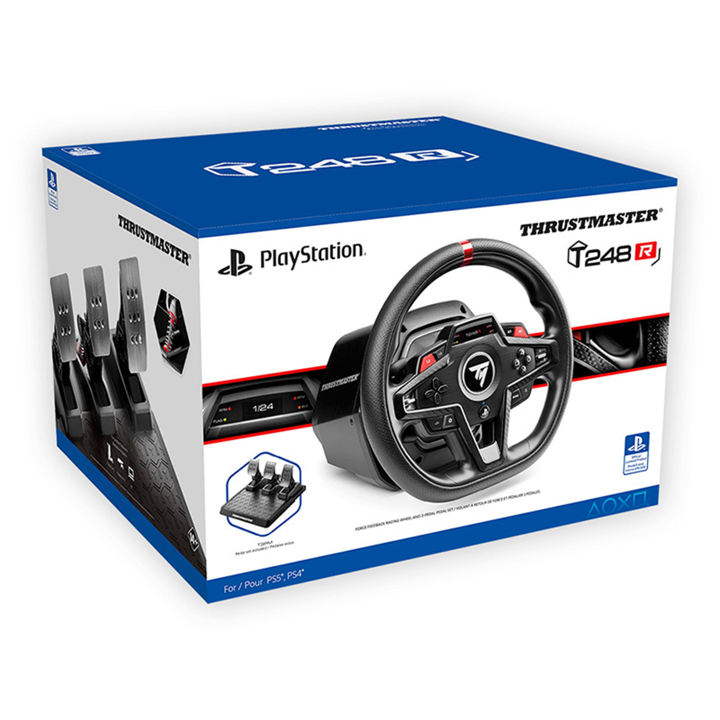 Thrustmaster Steering Wheel Simulator 25-Year New Model T248R Is Suitable for Ps/Pc Racing Games