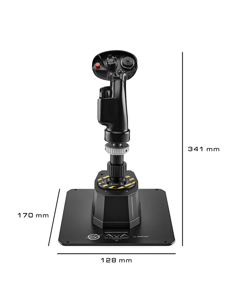 Thrustmaster Ava Base Flight Joystick Base Can Be Used with F16/F18 Joysticks, Compatible with Most Flight Types, Customizable and Expandable Module Base