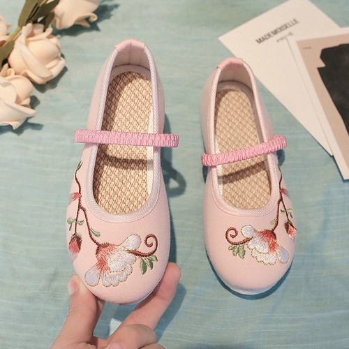 Ханьфу, детская обувь, туфли для девочек, китайский стиль